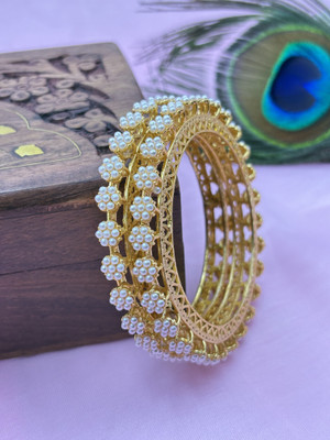 AMRITIYA Alloy Bangle Set(Pack of 2)