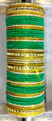 HouseOfCommon Glass Bangle Set(Pack of 52)