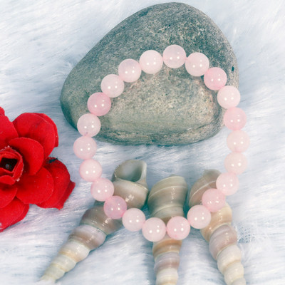 Astrostone Rose Quartz Bracelet