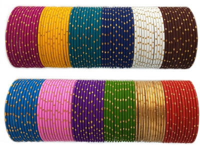 priya kangan Metal Enamel Bangle Set(Pack of 144)