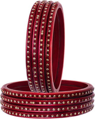 DUAA FASHIONS Lac Bangle Set(Pack of 8)