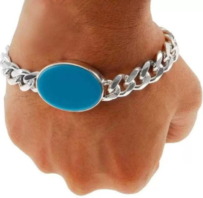 VIANSH Brass, Copper, Alloy, Stainless Steel Silver, Silver Coated Bracelet