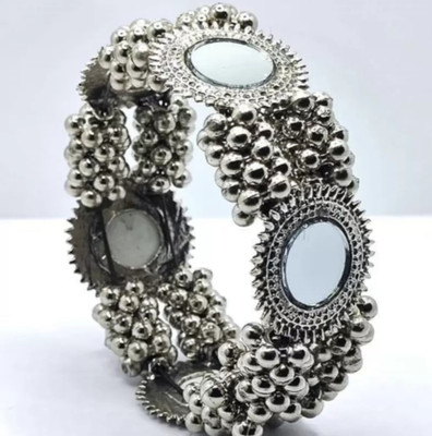 PRASUB Alloy Beads Sterling Silver Kada