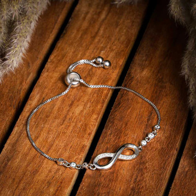JDENTERPRISES Alloy Silver Bracelet