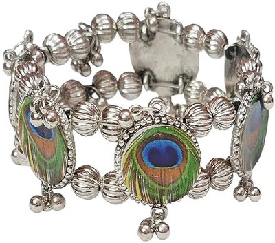 SRK Fashions Alloy Silver Bracelet