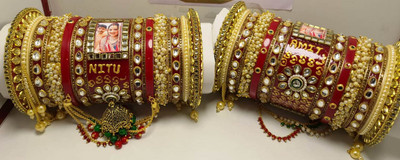 SP PHOTO CHURA Plastic Bangle Set(Pack of 2)