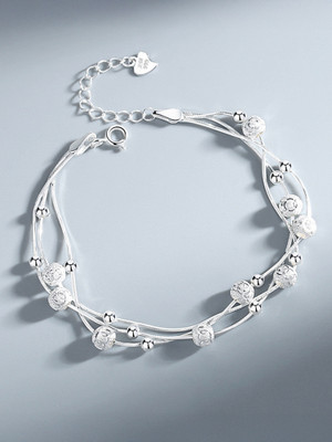 MYKI Stainless Steel Silver Bracelet