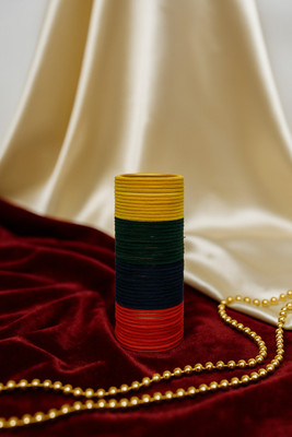 Indraglitz Glass Bangle Set(Pack of 48)