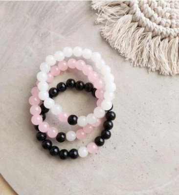 Jewelswonder Crystal Crystal Bracelet Set(Pack of 3)