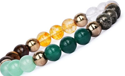 uniqueitems Pyrite, Stone Crystal Bracelet