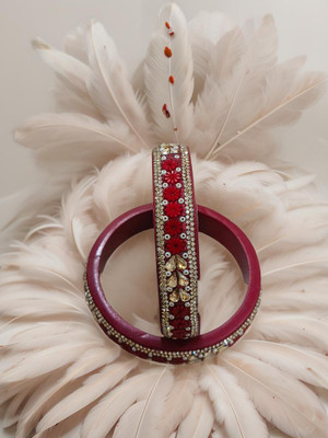 ANZEER Lac Bangle Set(Pack of 4)