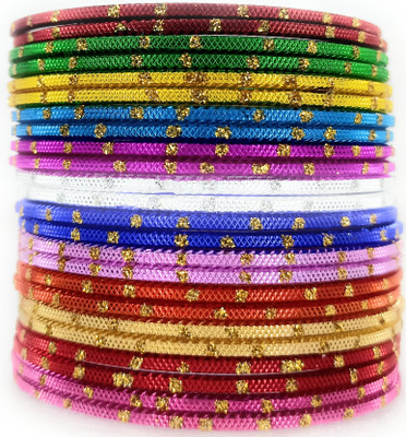 Shakya Creations Metal Bangle Set(Pack of 24)