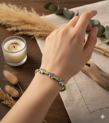 Gurjari Jewellers Brass Silver Bracelet