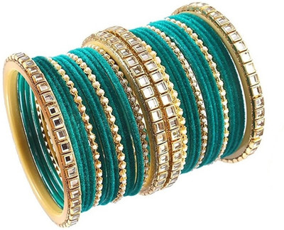 LYBASHINE Alloy Gold-plated Bangle Set(Pack of 2)