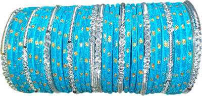 NEEKEY Glass Bangle Set(Pack of 34)
