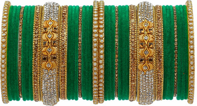 Rijoli Metal Bangle Set(Pack of 10)