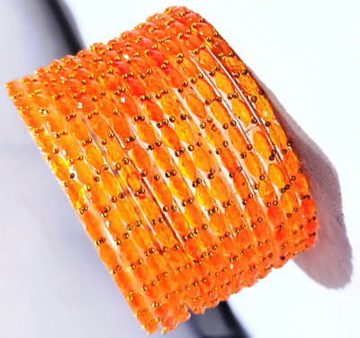 KRTI Glass Bangle Set(Pack of 12)