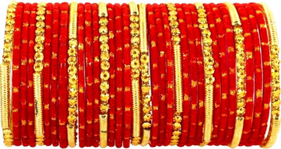 Suhagan Glass Bangle Set(Pack of 36)