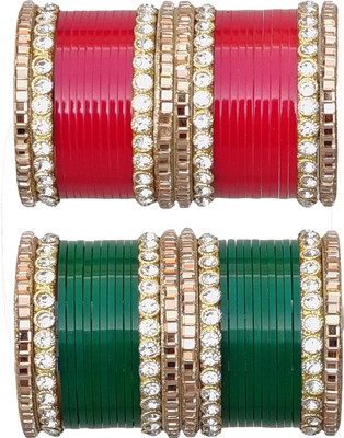 SRKBS Plastic Bangle Set(Pack of 10)