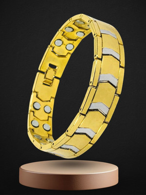 RKB SALES Stainless Steel Gold-plated Bracelet