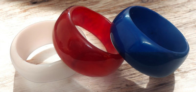 EAS Accessorize Resin Bangle Set(Pack of 3)