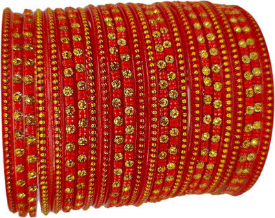 lyychee Glass Bangle Set(Pack of 10)