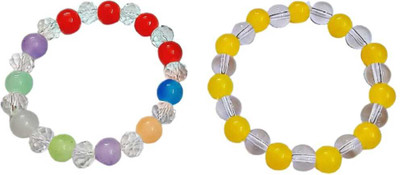 Newlookeshop Crystal Bracelet(Pack of 2)