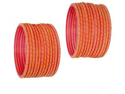 ADVANCE KANGAN Glass Bangle Set(Pack of 24)