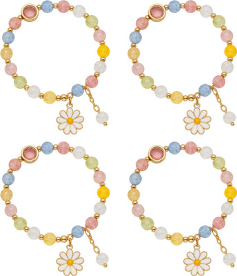 kailash creation Rubber, Plastic Bracelet(Pack of 4)