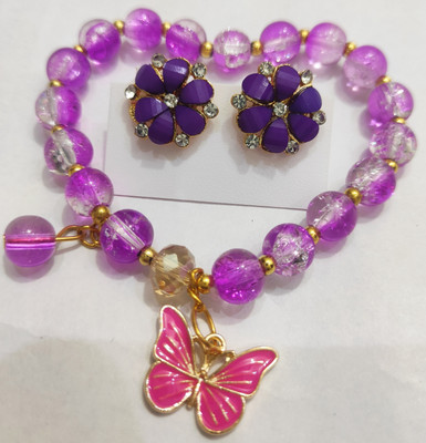 Kosar Craft Crystal Bracelet(Pack of 2)