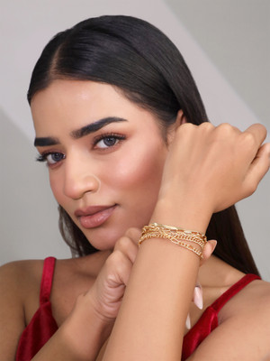 Qiroko Alloy Bracelet Set(Pack of 5)