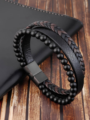 Karishma Kreations Leather Bracelet