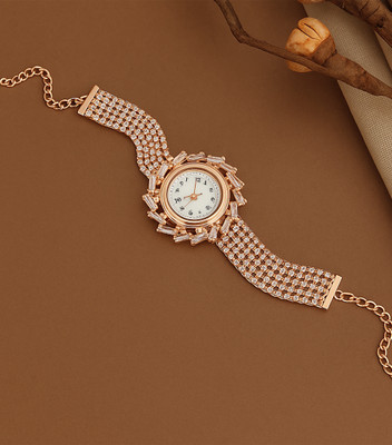 shankhraj mall Metal Diamond Gold-plated Bracelet