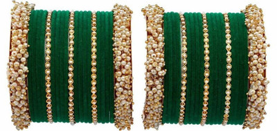 RENOY Metal Bangle Set(Pack of 2)