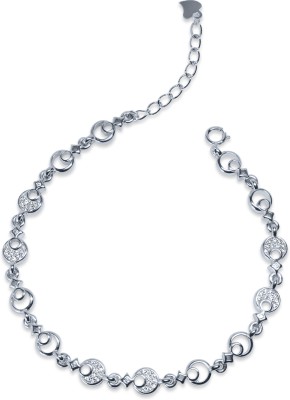 Glyters Sterling Silver Bracelet