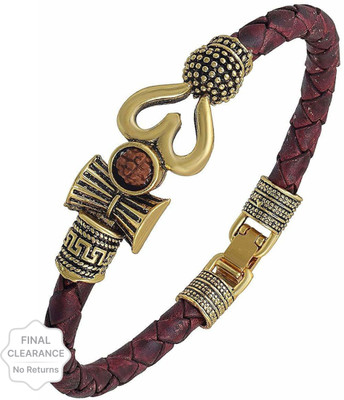 DVM Brass Beads Gold-plated Kada