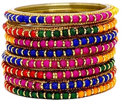 KAILASH TRADERS Glass Enamel Kada(Pack of 8)