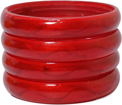 MADHAV ENTERPRISES Glass Bangle Set(Pack of 4)