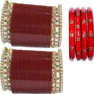 ADVANCE KANGAN Plastic Beads Chudas(Pack of 2)
