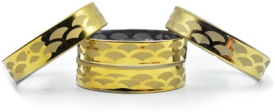 GoVika Glass Bangle Set(Pack of 4)