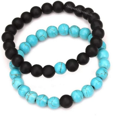 ruby collection Stone Bracelet(Pack of 2)