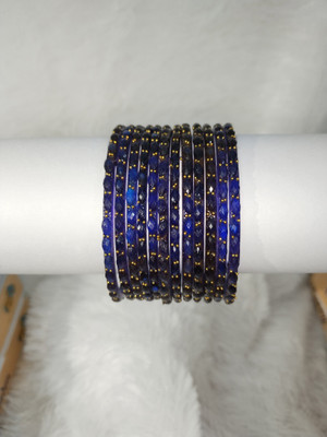 Zeraqi Glass Beads Bangle(Pack of 12)