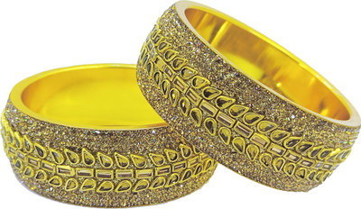 Royal Bangles Metal Zircon Kada(Pack of 2)