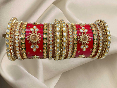 ASHIRWAD Plastic Cubic Zirconia Chudas