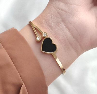 Ruby Tex Brass Crystal Gold-plated Bracelet