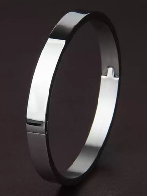 Heer Collection Stainless Steel Titanium Kada