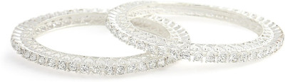 ZULKA Metal Diamond Kada(Pack of 2)