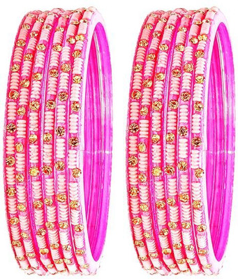 LYBASHINE Glass Gold-plated Bangle Set