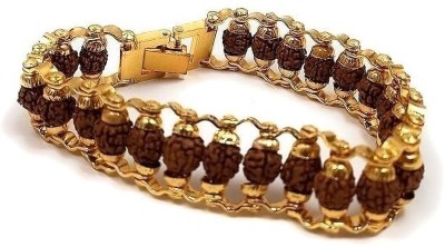 ARIVETS Rudraksha Gold-plated Bracelet