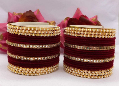 RENOY Metal Bangle Set(Pack of 40)